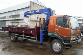 Кран-манипулятор 5 тонн - Вездеход 4х4