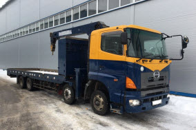 Кран-манипулятор 12 тонн - Низкорамник 0,93 м